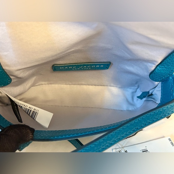 🆕MARC JACOBS Groove Leather Mini CrossBag ~Bluegreen~ - Picture 13 of 16